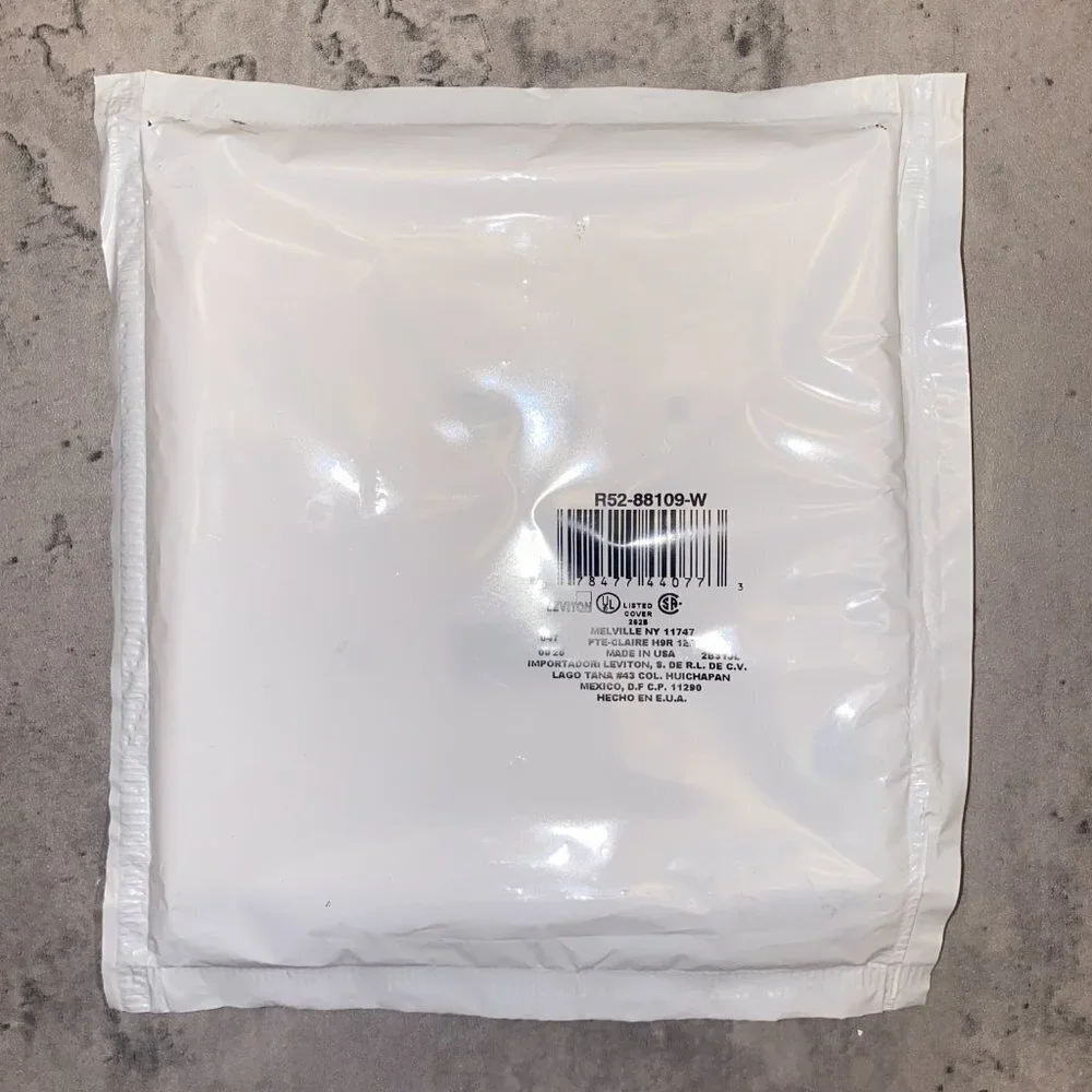 Leviton Jumbo Wall Outlet Plate Cover